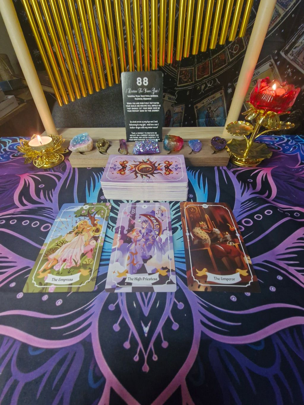 Mystique's Three-Card Draw| Digital Written Tarot Reading