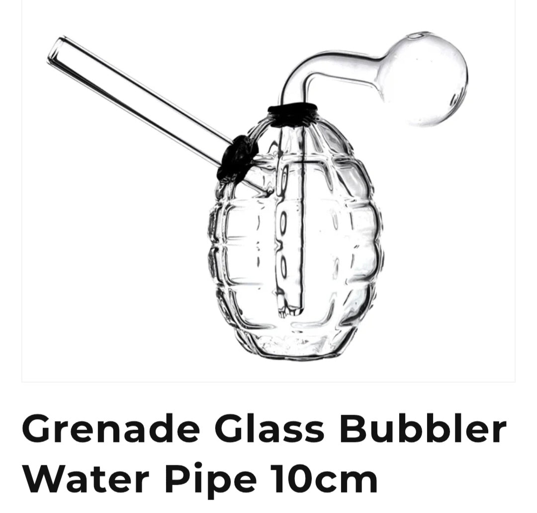 Glass Water Pipe | Grenade Bubbler