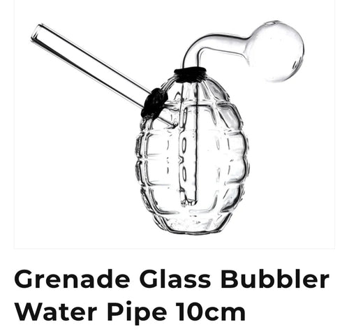 Glass Water Pipe | Grenade Bubbler