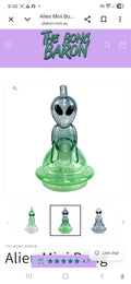 Alien Bong | Glass Water Pipe