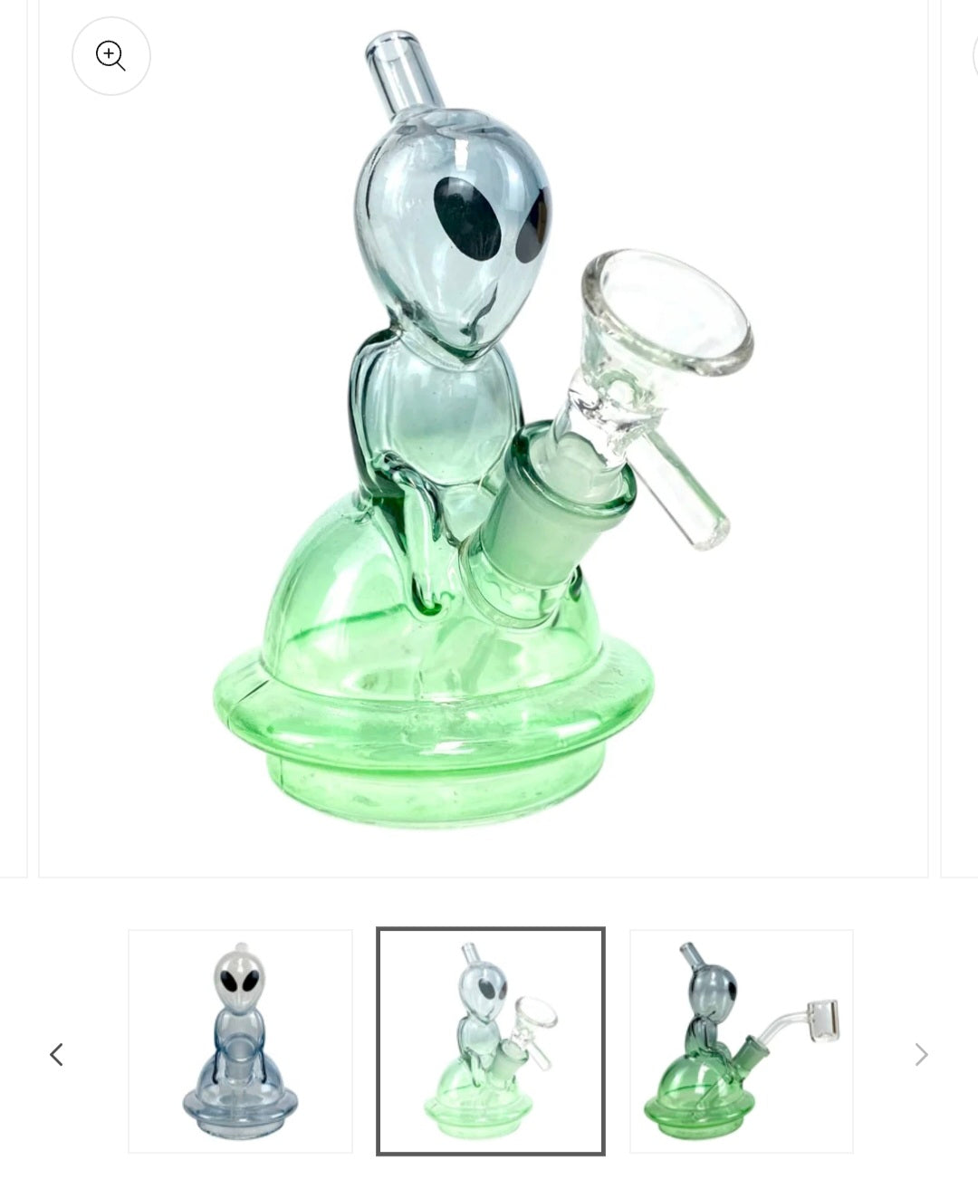 Alien Bong | Glass Water Pipe