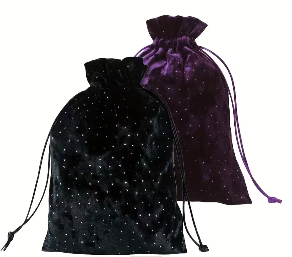 Velvet Tarot Card | Drawstring Pouch