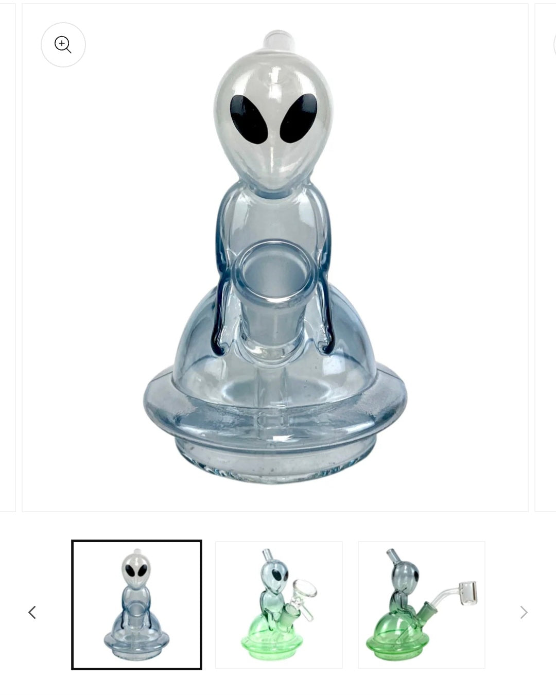 Alien Bong | Glass Water Pipe