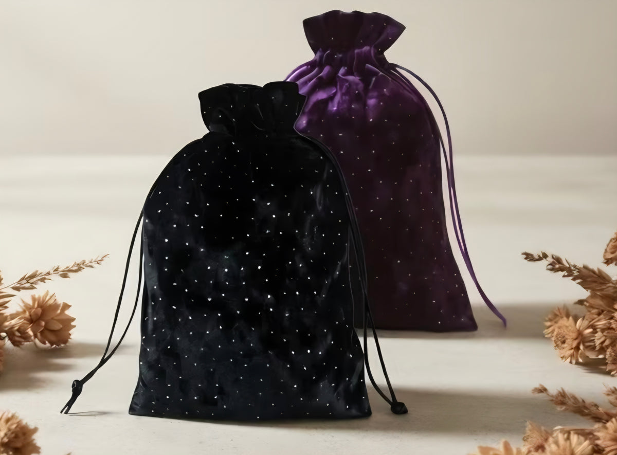 Velvet Tarot Card | Drawstring Pouch