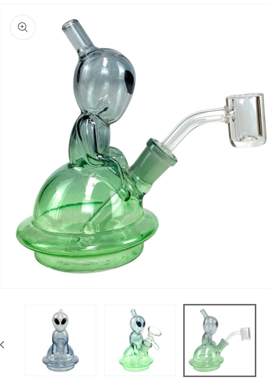 Alien Bong | Glass Water Pipe