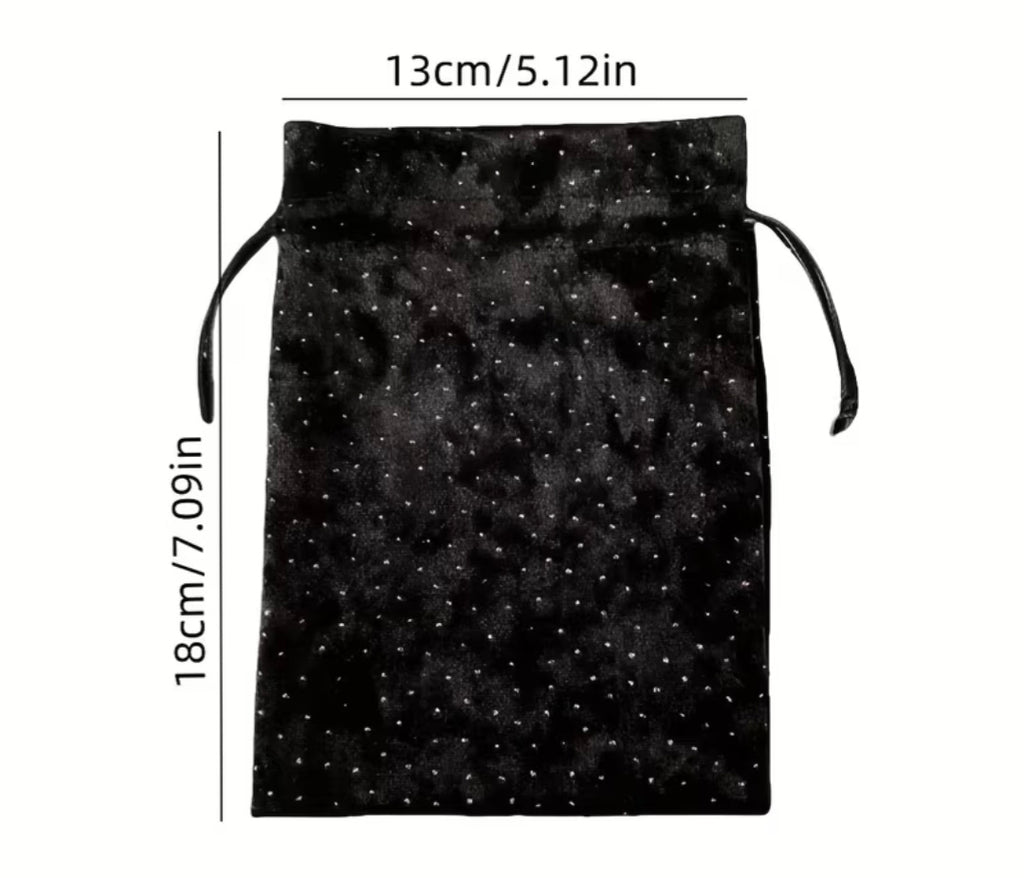 Velvet Tarot Card | Drawstring Pouch